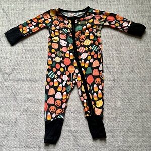 Little Sleepies Spooky Sweets Halloween Bamboo Zippy Pajamas (Newborn)